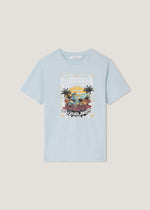 T-shirt stampata in puro cotone