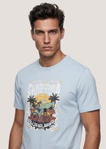 T-shirt stampata in puro cotone