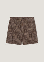 Bermuda cargo stampato in cotone