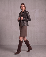 Giacca in vera pelle