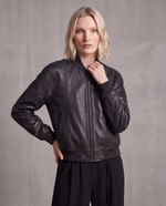 Bomber in vera pelle