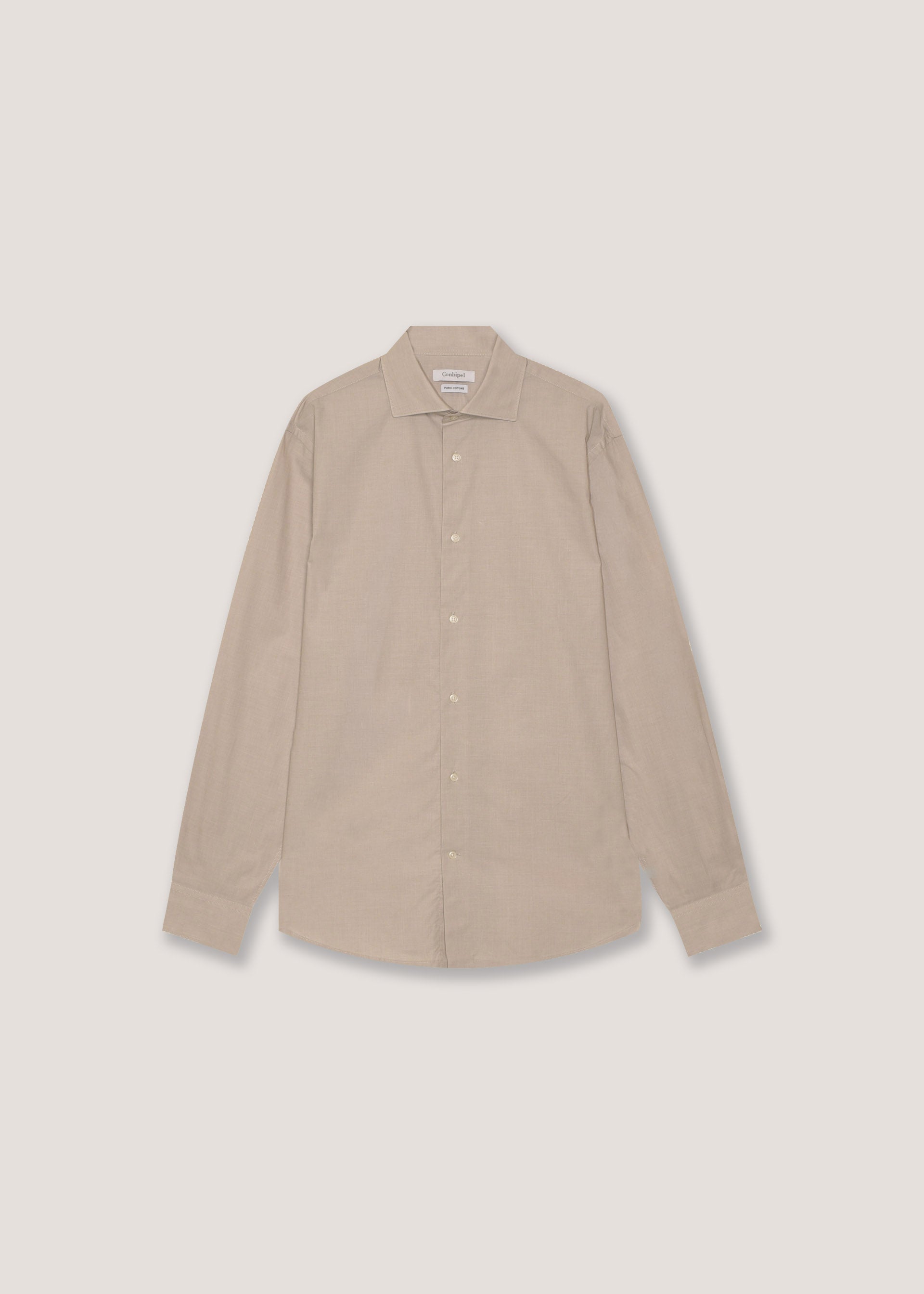Camicia in puro cotone fil a fil