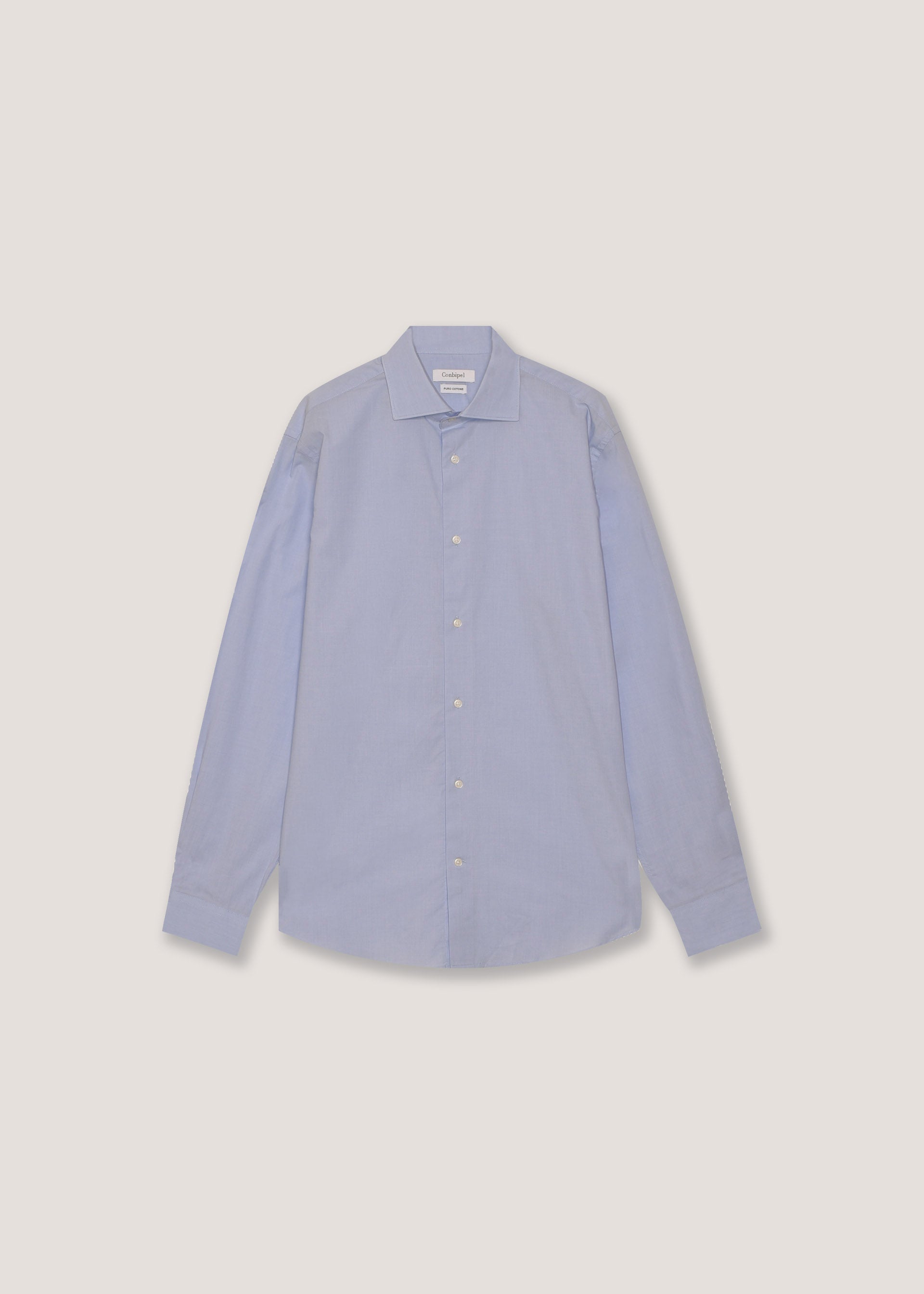 Camicia in puro cotone fil a fil