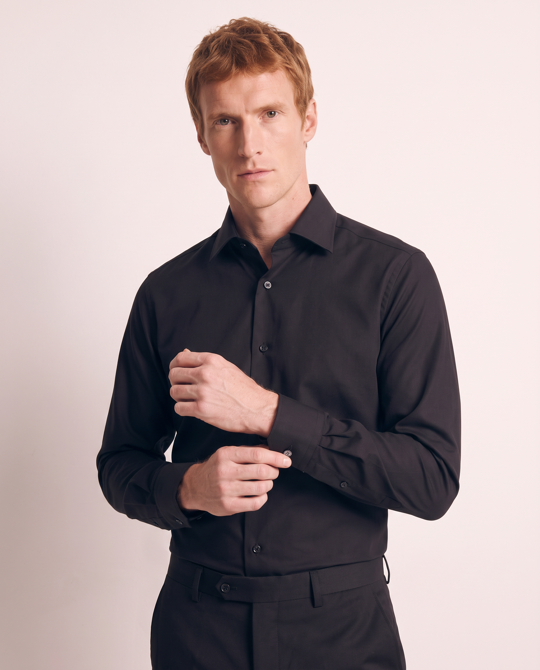 Camicia no stiro in twill