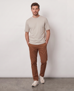 Pantaloni chinos in cotone stretch