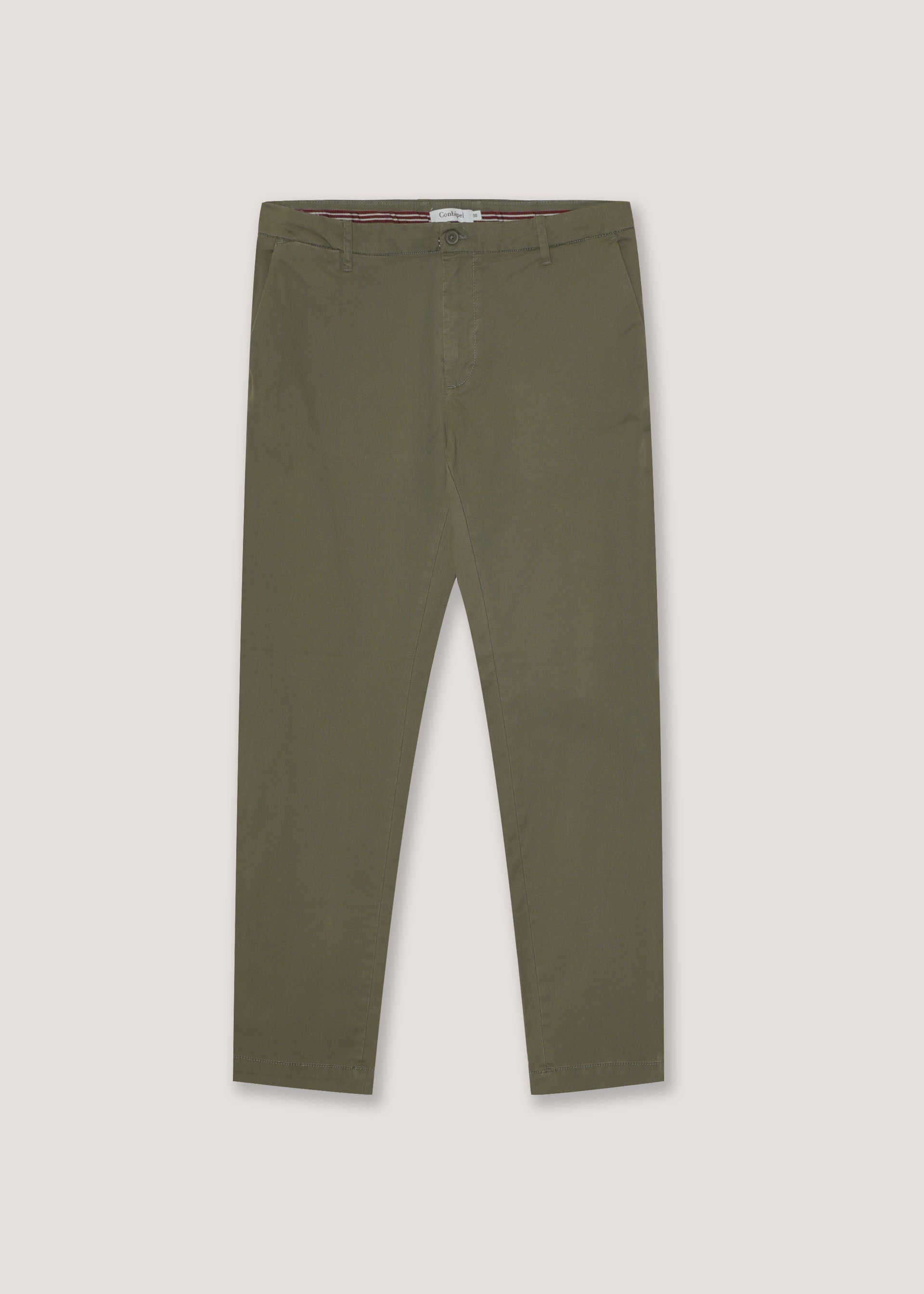 Pantaloni chinos in cotone stretch