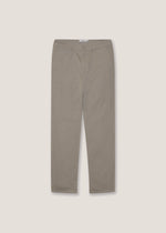 Pantaloni in raso di cotone stretch