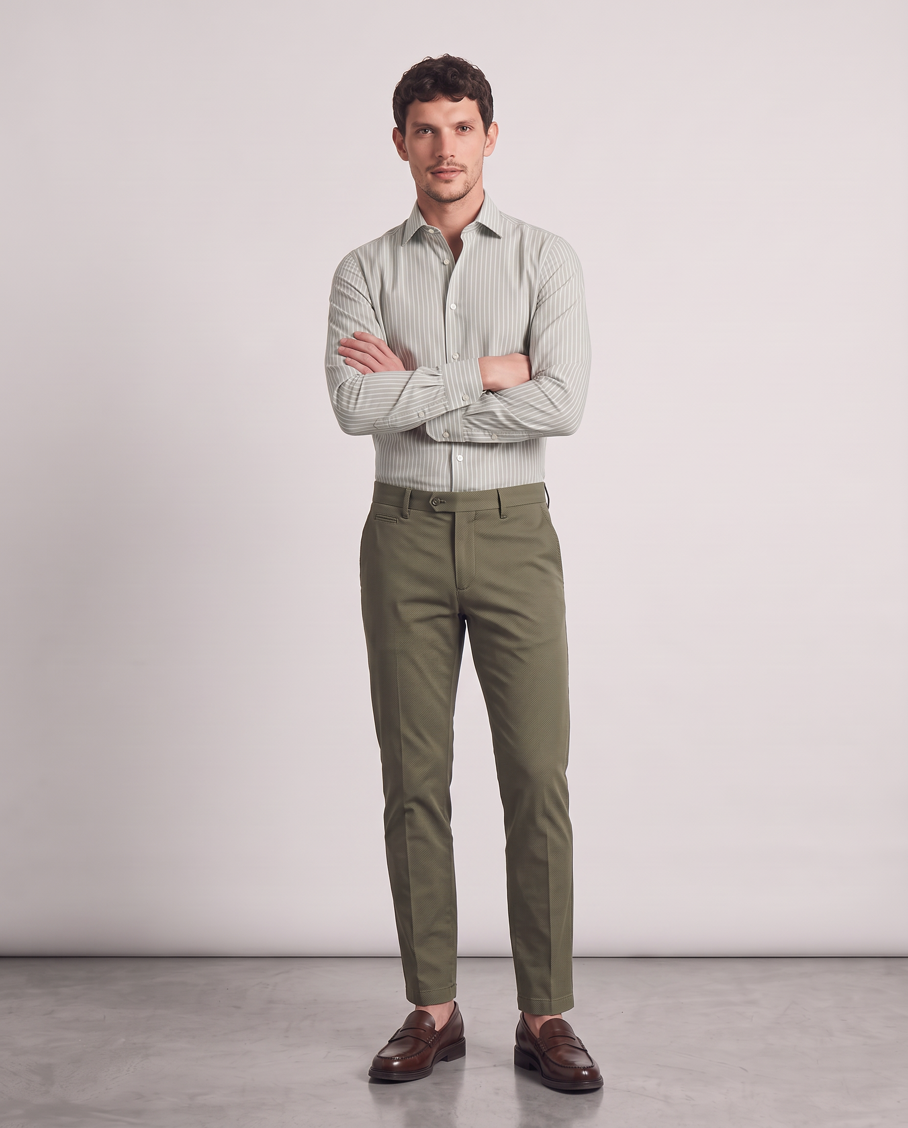 Pantaloni in raso