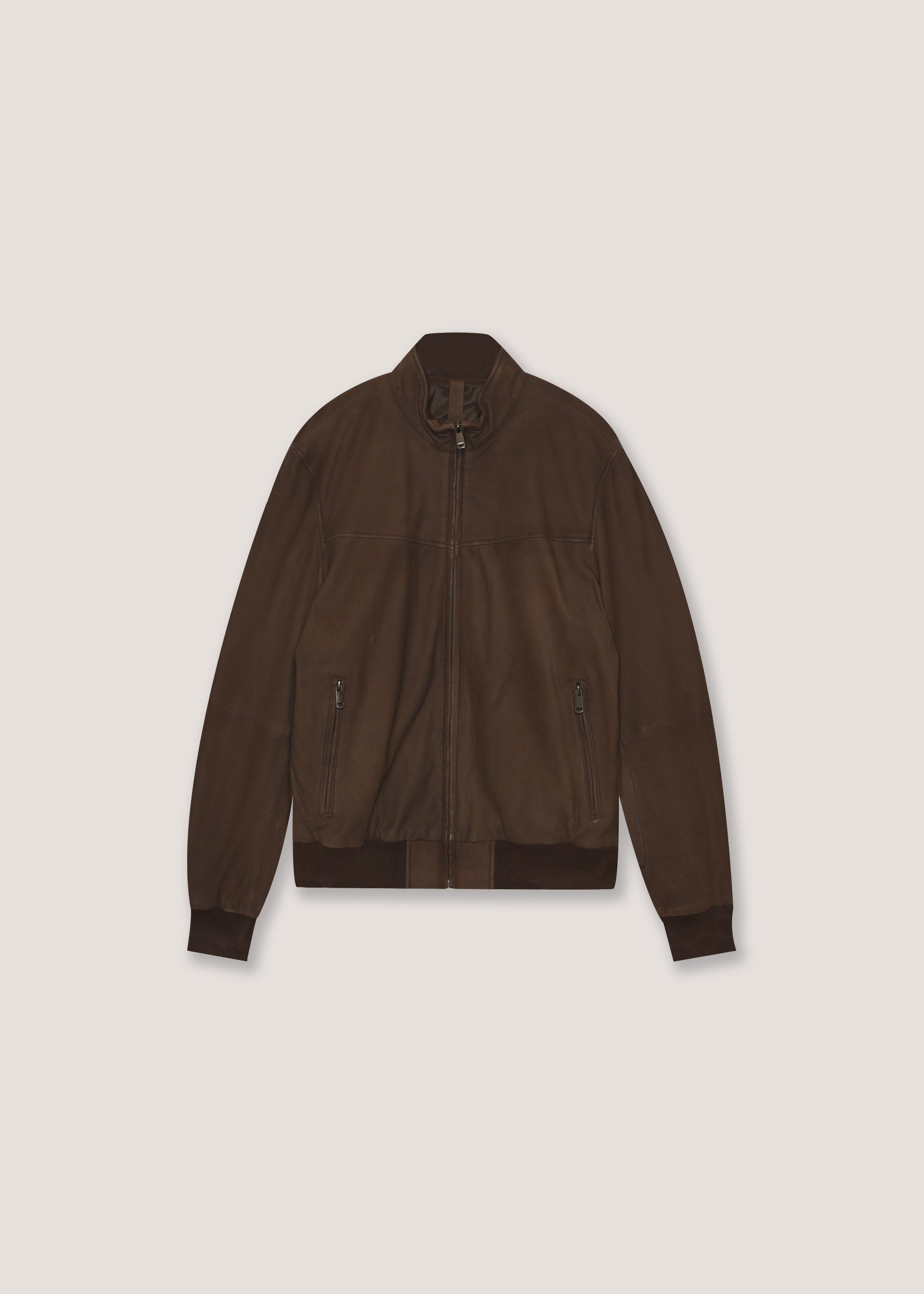 Bomber in vera pelle