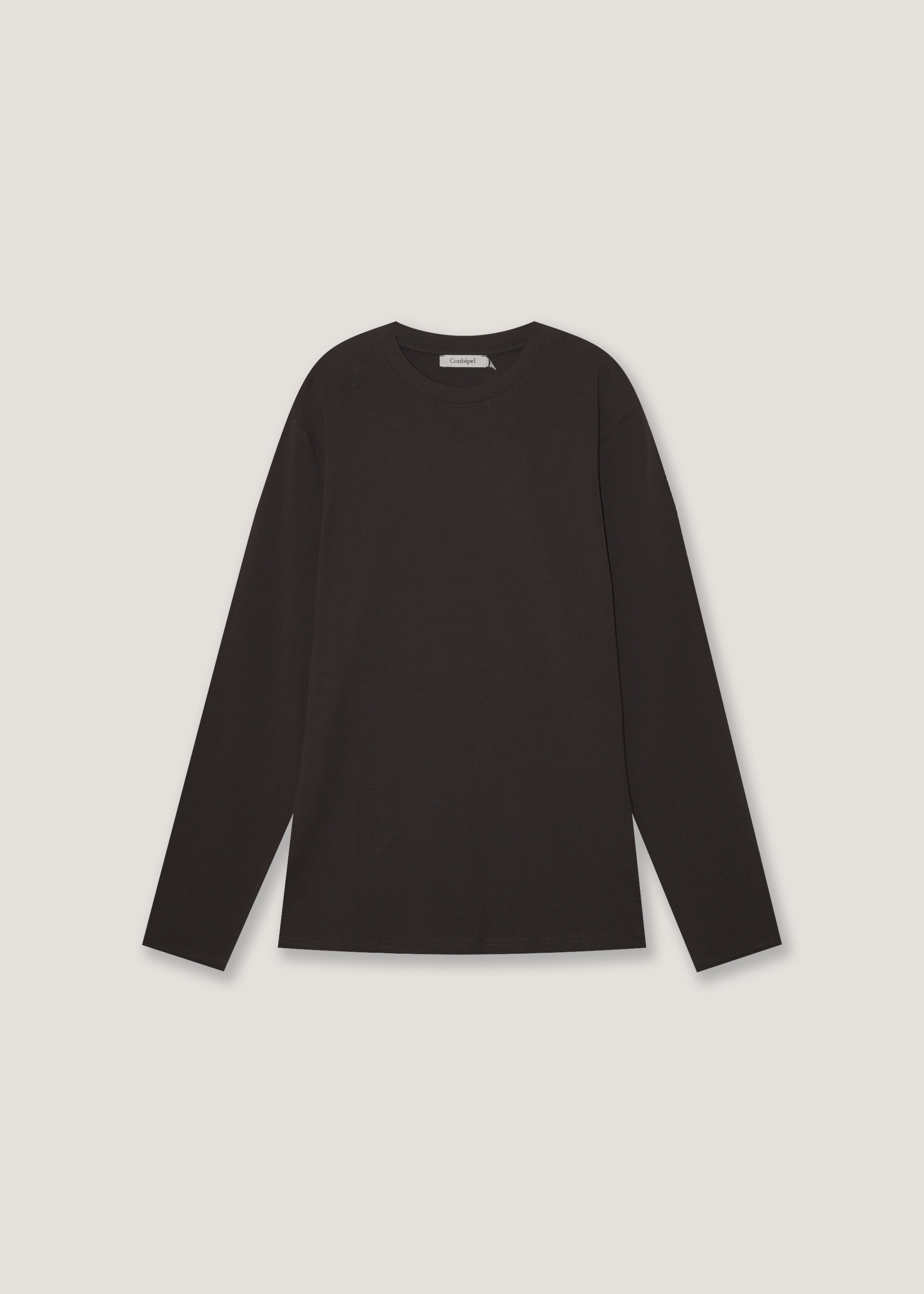 T-shirt in puro cotone maniche lunghe