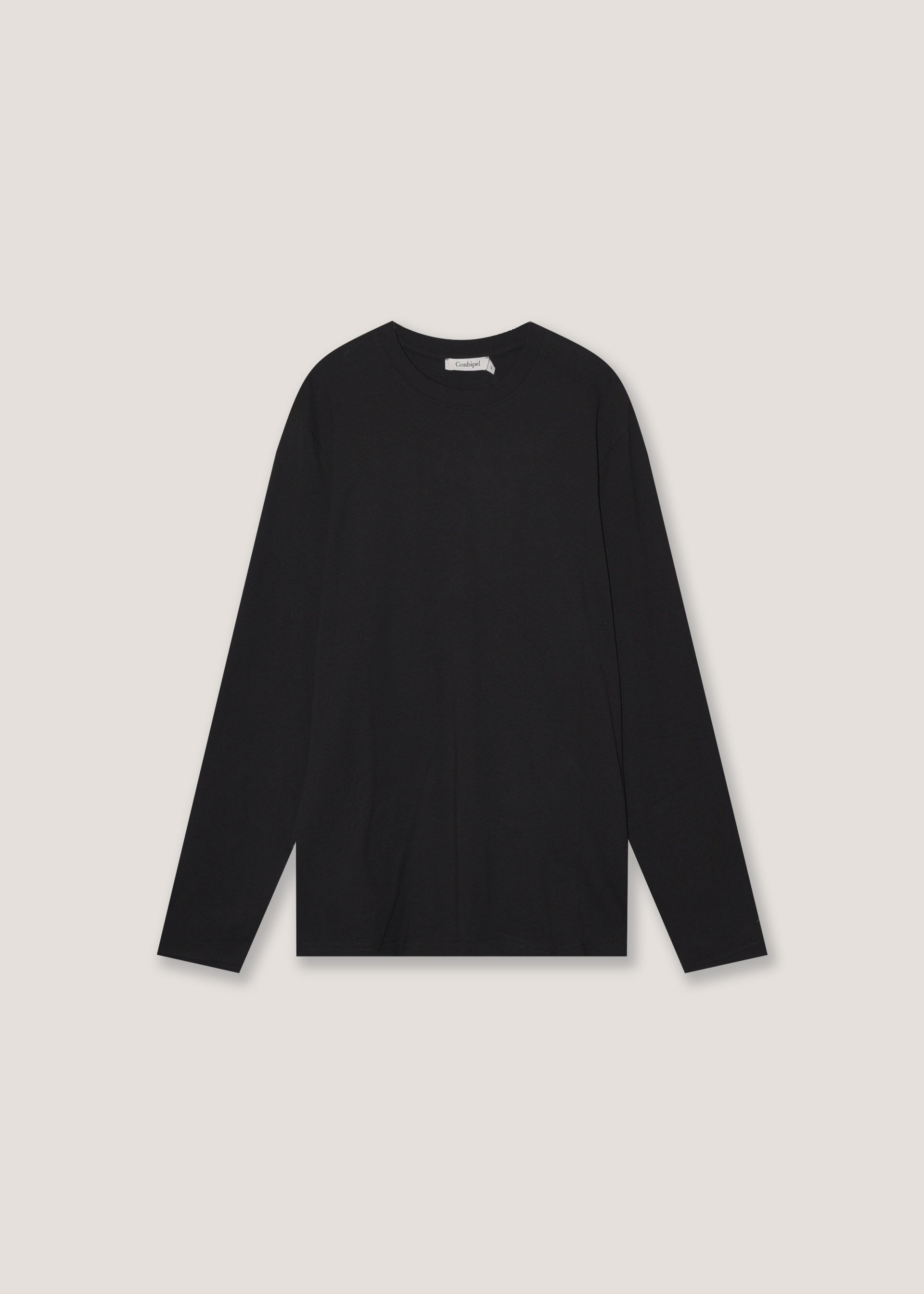 T-shirt in puro cotone maniche lunghe