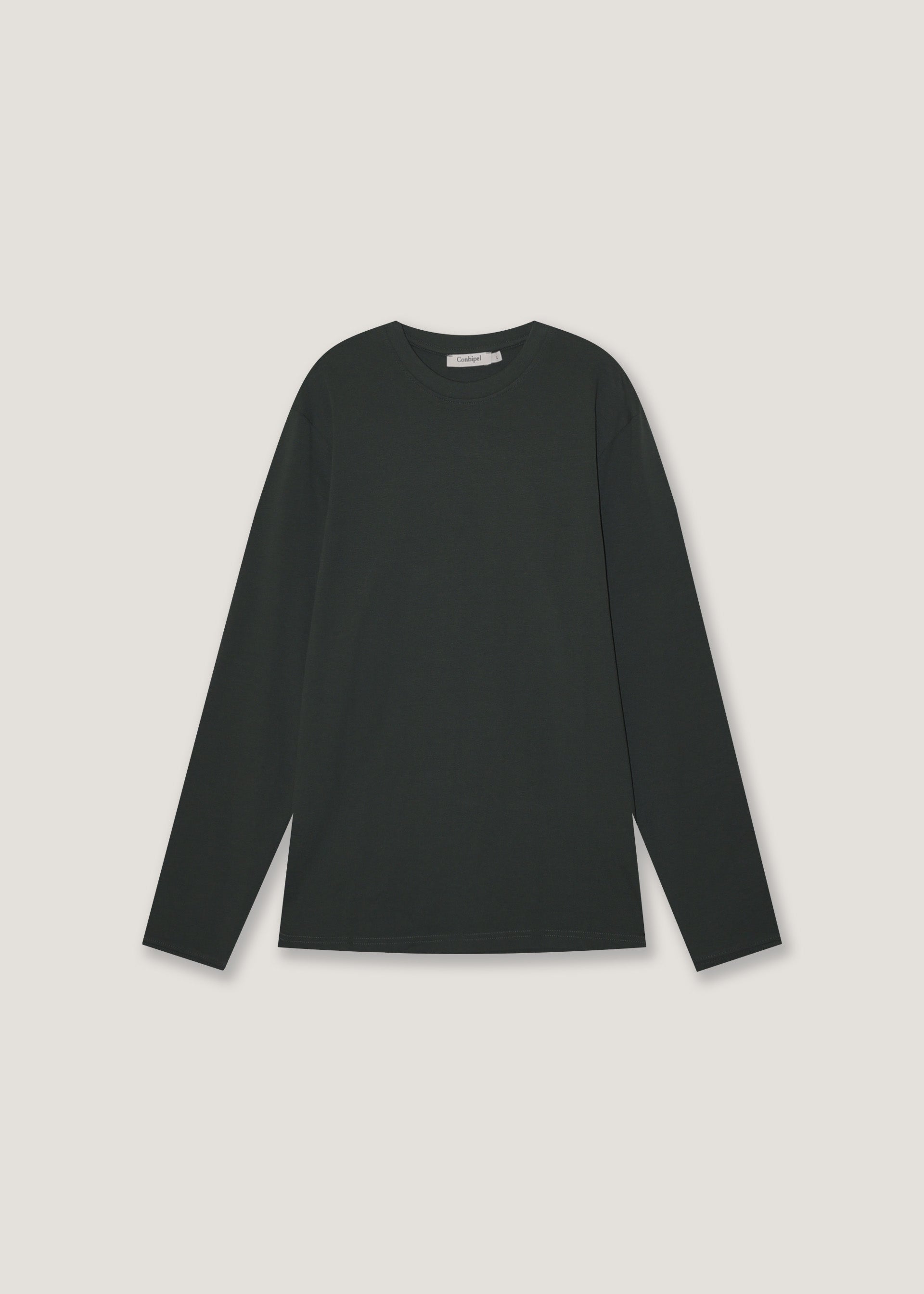 T-shirt in puro cotone maniche lunghe