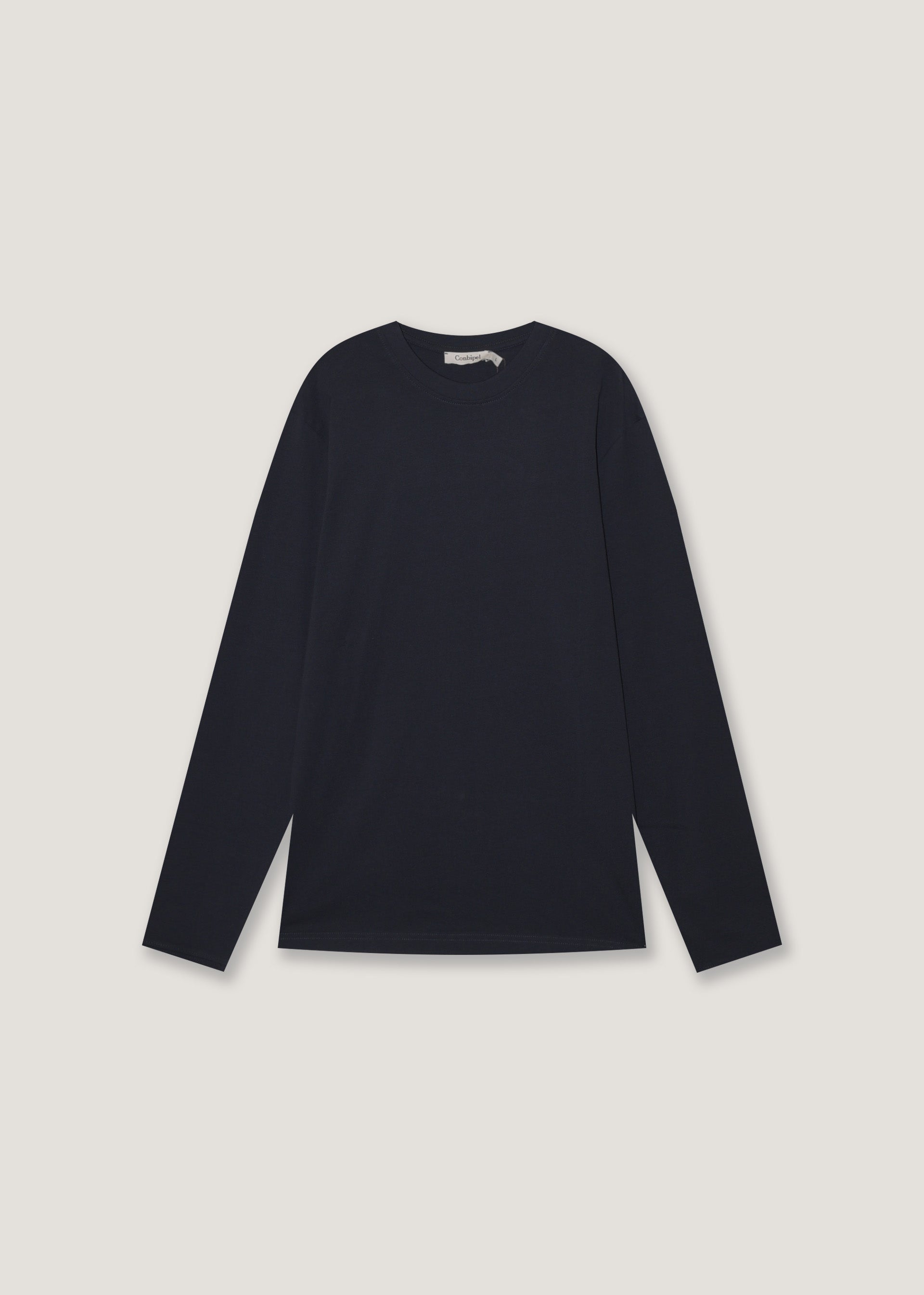 T-shirt in puro cotone maniche lunghe