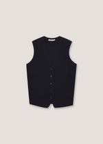 Gilet in maglia di puro cotone