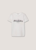 T-shirt in cotone stampata
