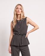 Gilet con cintura