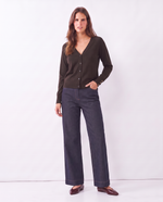 Cardigan scollo a V