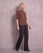 Pullover girocollo maniche corte