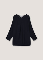 Pullover misto lana maniche pipistrello