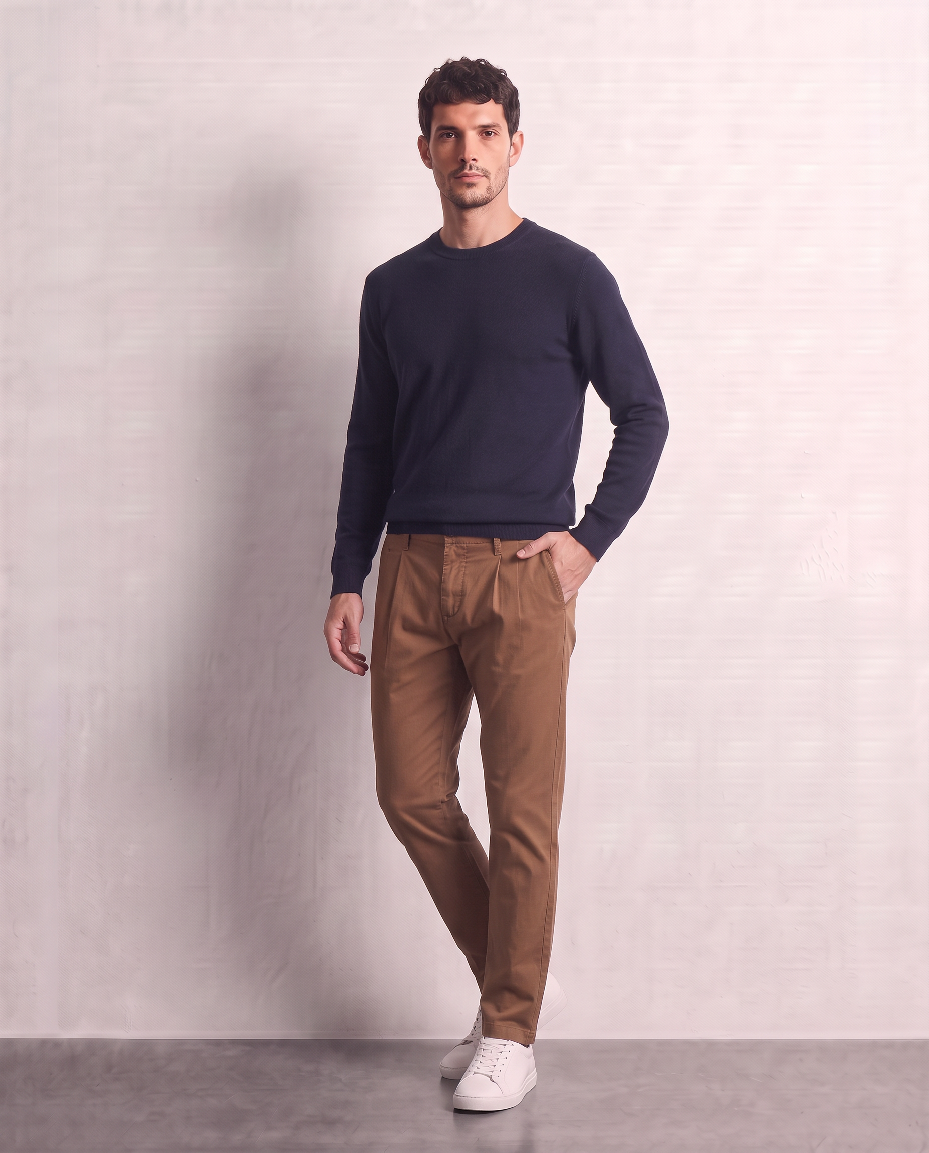 Pantaloni con pinces