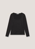 T-shirt aderente maniche lunghe