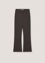 Pantaloni flare in punto stoffa
