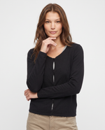 Cardigan con bottoni