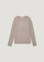 Pullover con paillettes all over