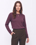 Maglia in piquet con paillettes