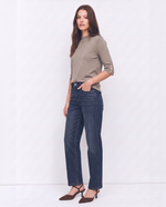 Jeans regular fit a vita alta