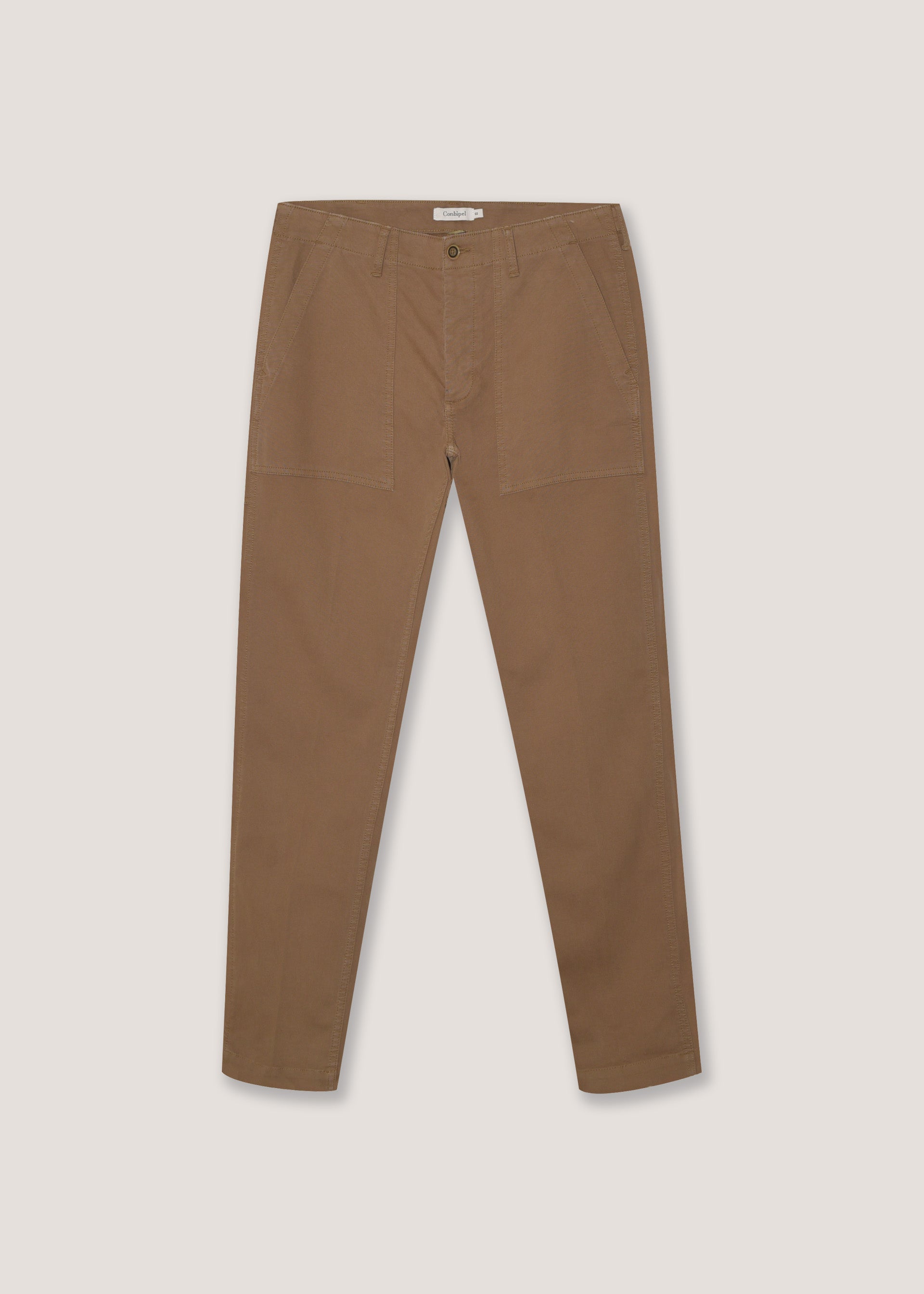Pantaloni con tasconi applicati