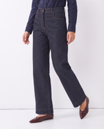 Pantaloni dritti a vita alta