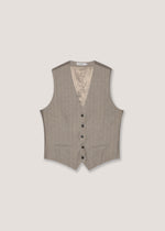 Gilet classico spigato