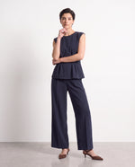 Pantaloni scuba a taglio classico