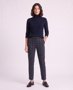 Pantalone con fantasia check
