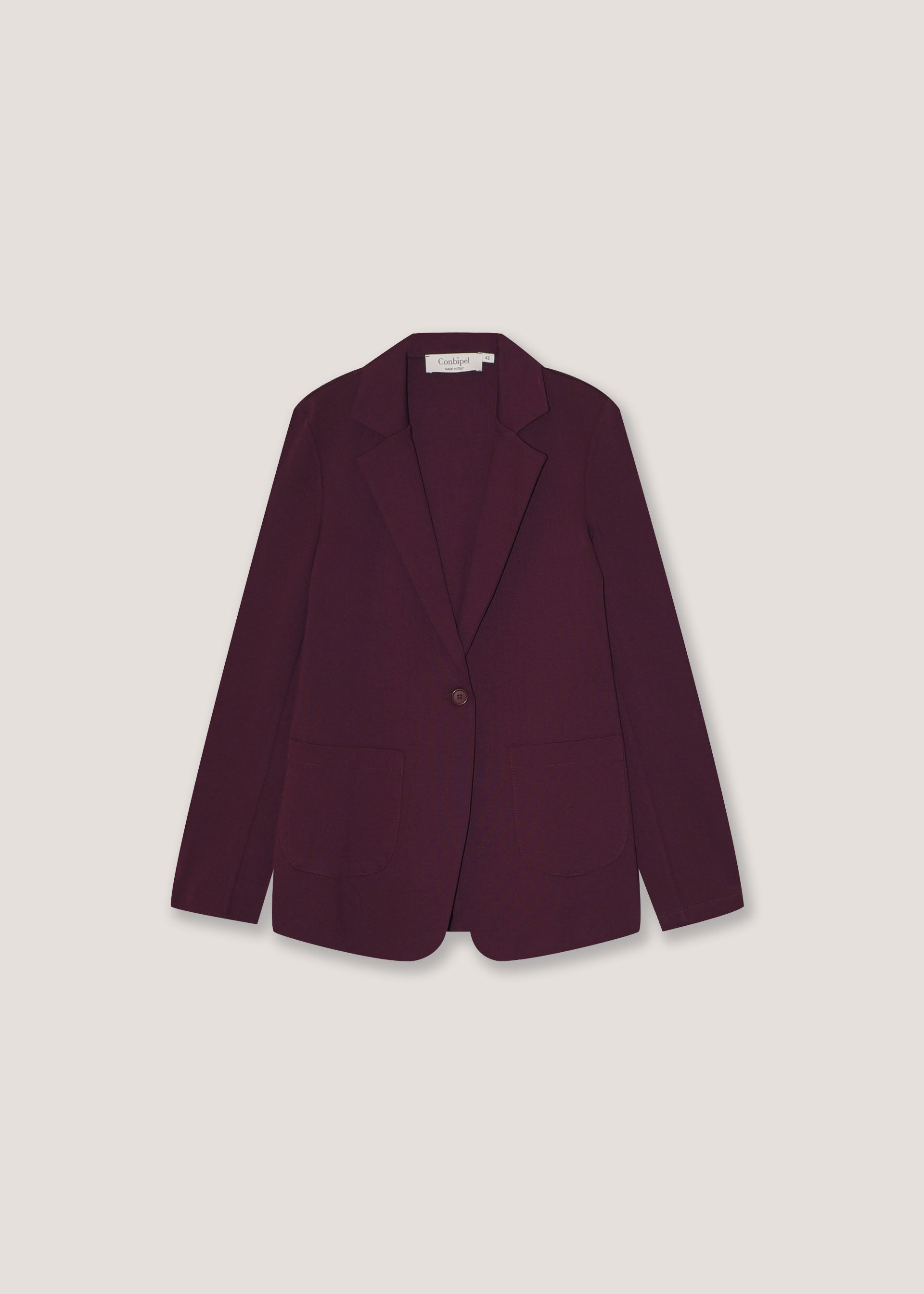 Blazer destrutturato in punto stoffa