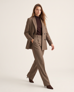 Pantalone affusolato con pinces