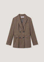 Blazer doppio petto a quadri