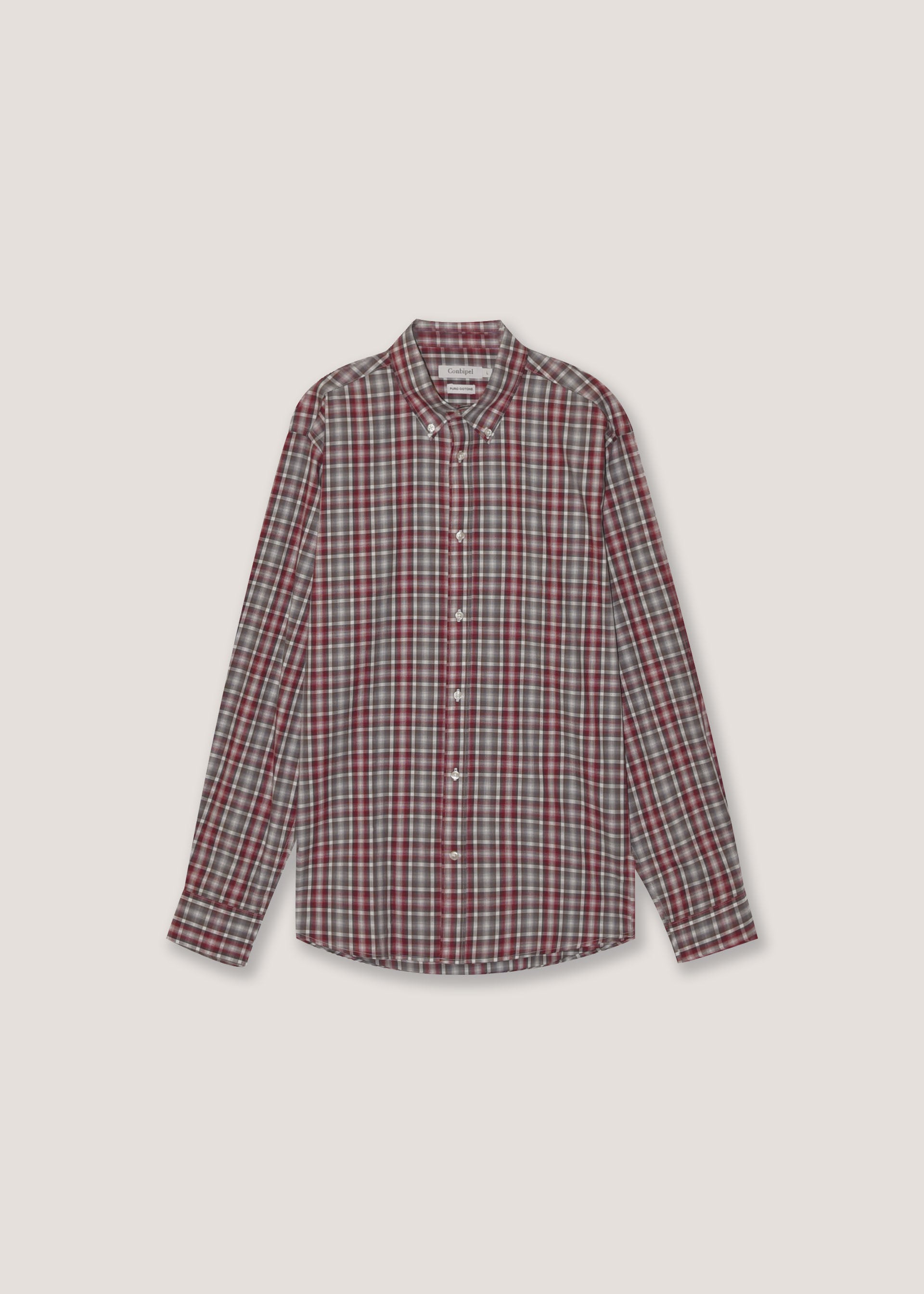 Camicia in puro cotone check