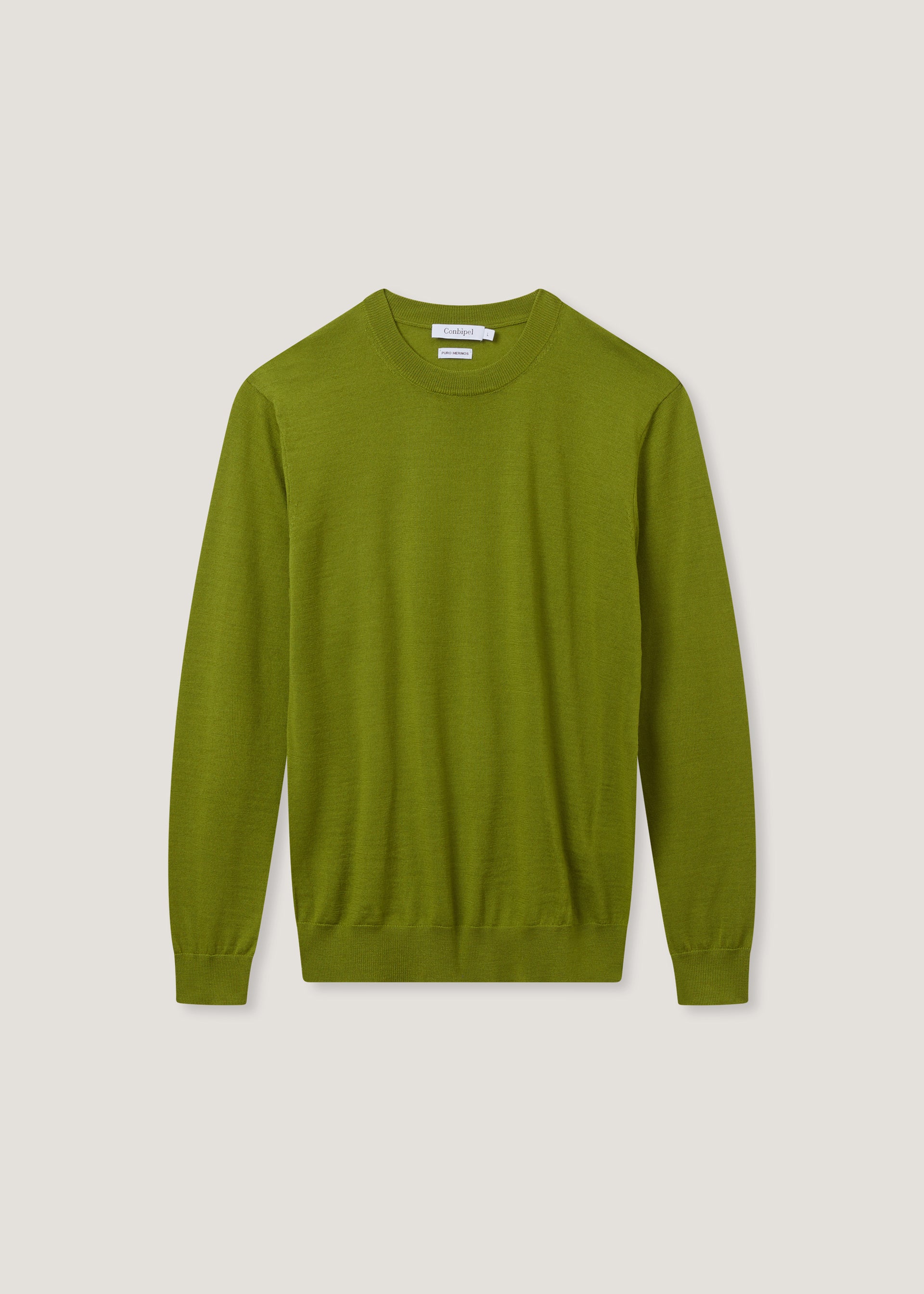 Maglia girocollo in lana merino