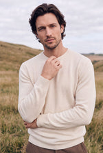 Maglione girocollo in cachemire