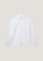 Polo camicia in maglia interlock
