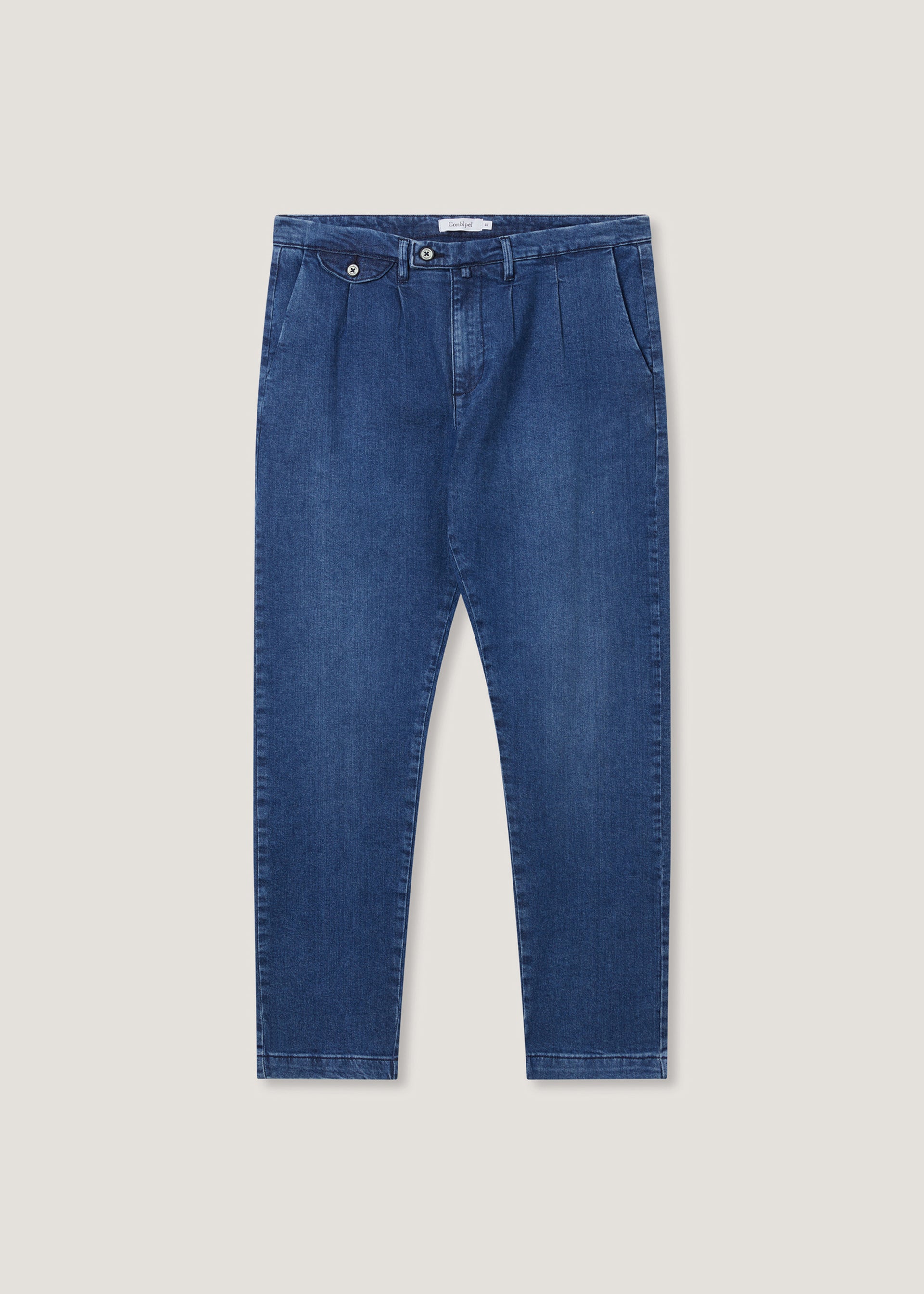 Jeans con pinces relaxed fit