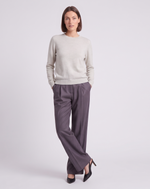 Maglione girocollo in cashmere
