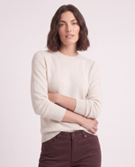 Maglione girocollo in cashmere