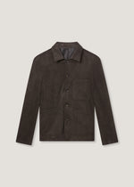 Giacca camicia in velluto