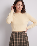 Maglione girocollo in lana merino