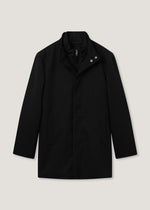 Cappotto monopetto con collo in piedi