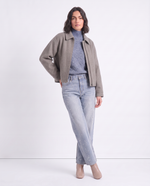 Giacca corta con zip