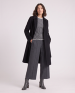Pantaloni a gamba larga con pinces
